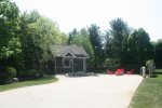 Hearthside Grove Luxury Motorcoach Resort Lot 327 - Fire pit and bungalow